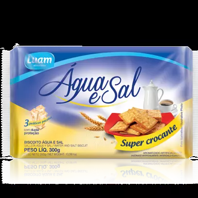 BISC LUAM AGUA E SAL 300GR