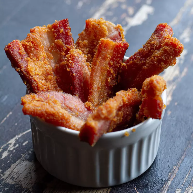 Bacon empanado