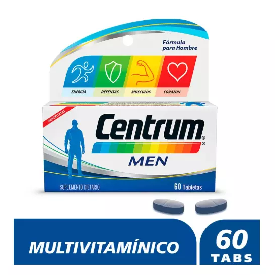 CENTRUM MEN 60 TABLETAS