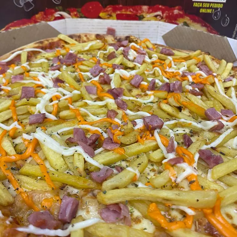 PIZZA DE BATATA FRITA