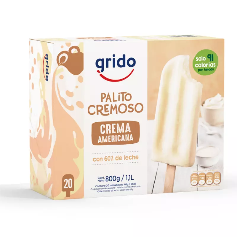 CAJA PALITOS DE CREMA AMERICANA
