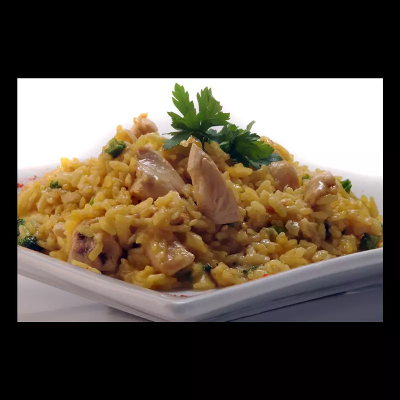 RISOTTO DE POLLO