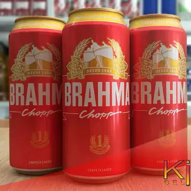 Brahma chopp 473ml 3 x 16,50