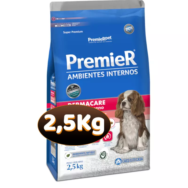 2,5 Kg - PremieR AI Adult pq Dermaca