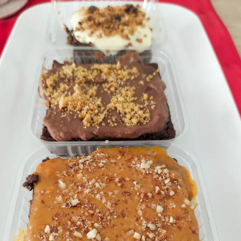 Brownies Keto x 3