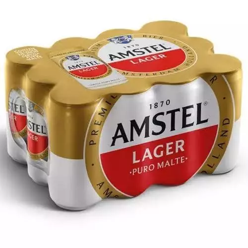 Latão 473ml de Amstel C/12