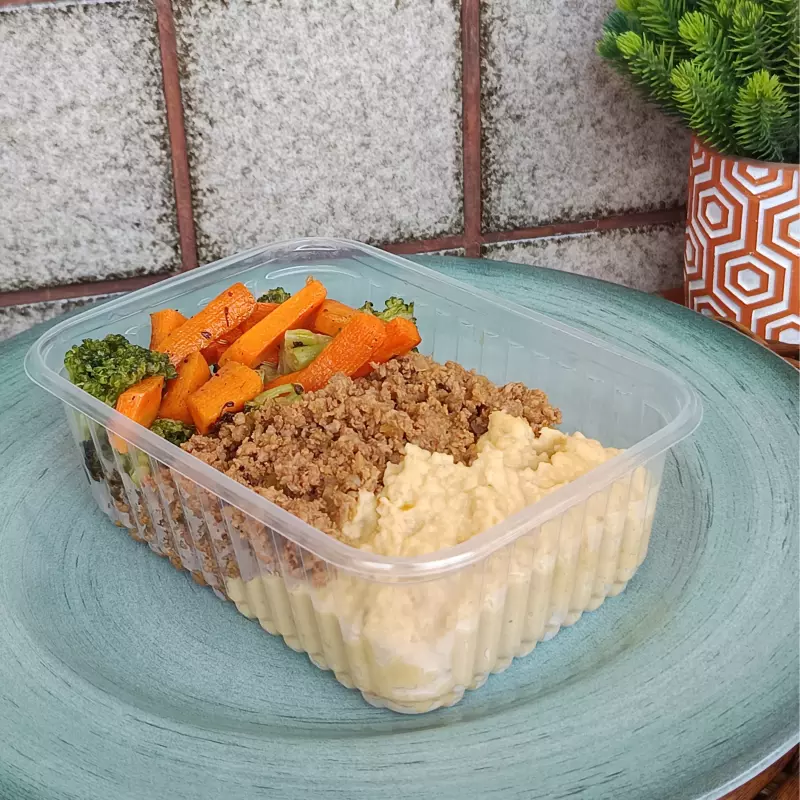 Carne moída com purê de grão de bico(copy)