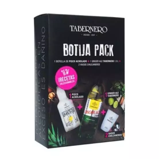 PACK BOTIJA ACHOLADO 750 ML