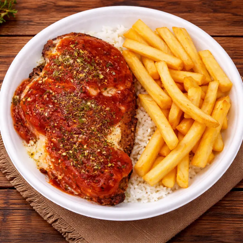 Filé de Peito de Frango à Parmegiana