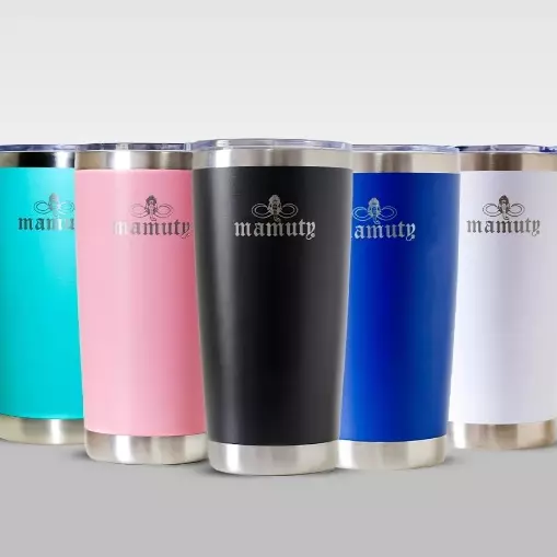 Copo Térmico Mamuty C/ Tampa 591ml