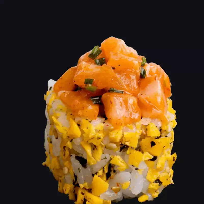 Uramaki Salmão Creme Picante | 4 uni
