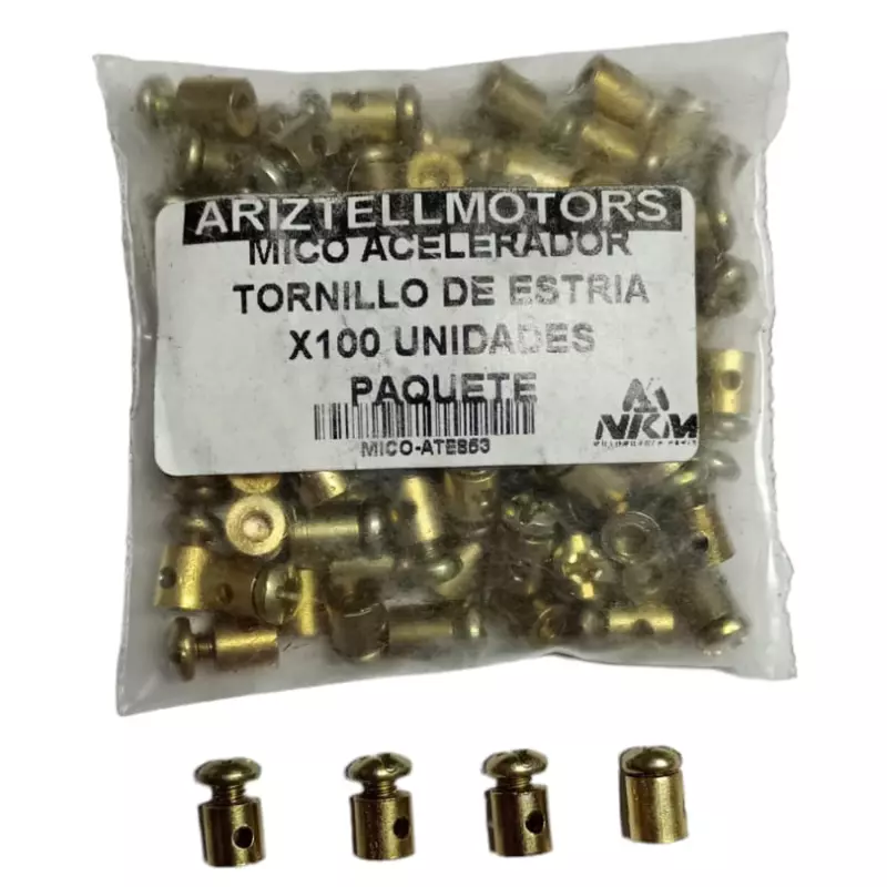 MICO ACELERADOR TORNILLO ESTRIA X10U