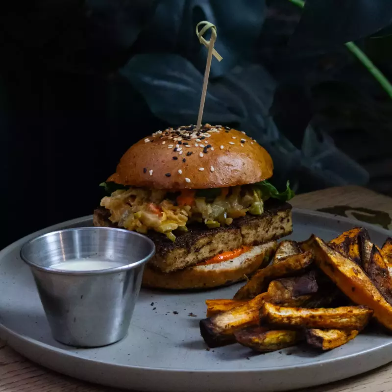 Tofu Vurger (opción 🌾)