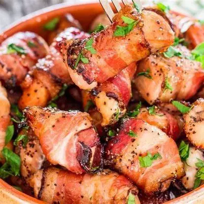 Frango Enrolado com Bacon