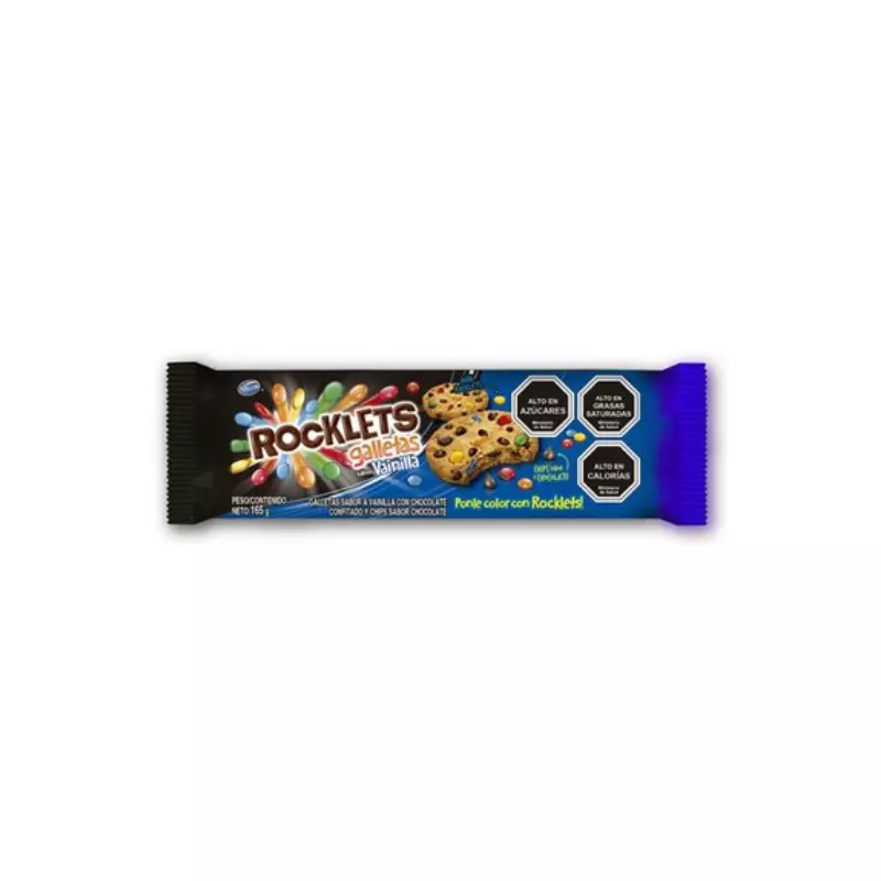 Galleta Rocklets Vainilla 165 Grs