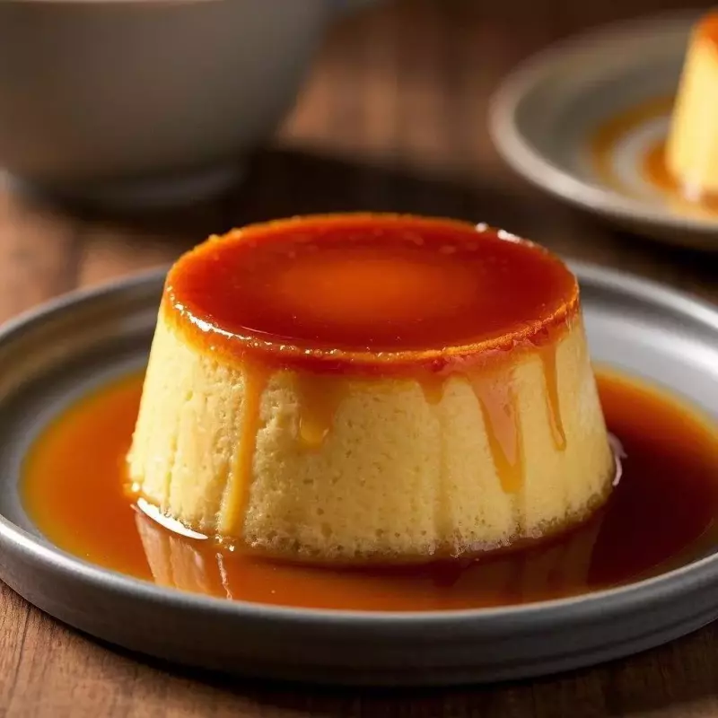 Flan de café