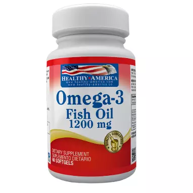 OMEGA 3 FISH OIL 1200 MG 60 SOFTGELS