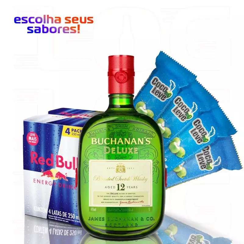 COMBO BUCHANANS + RED BULL