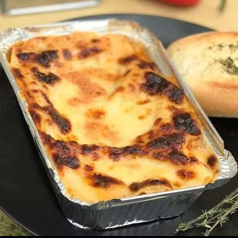 Lasagna Pollo a la Carbonara