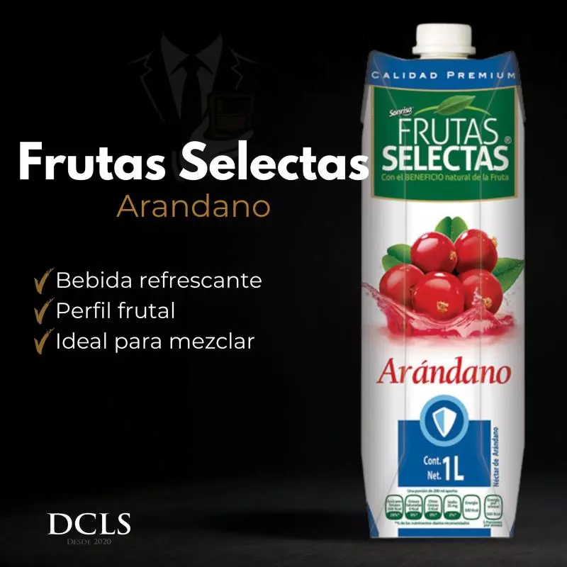 Jugo de arandanos 1L