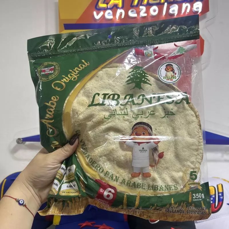 Pan árabe GRANDE sabor OREGANO