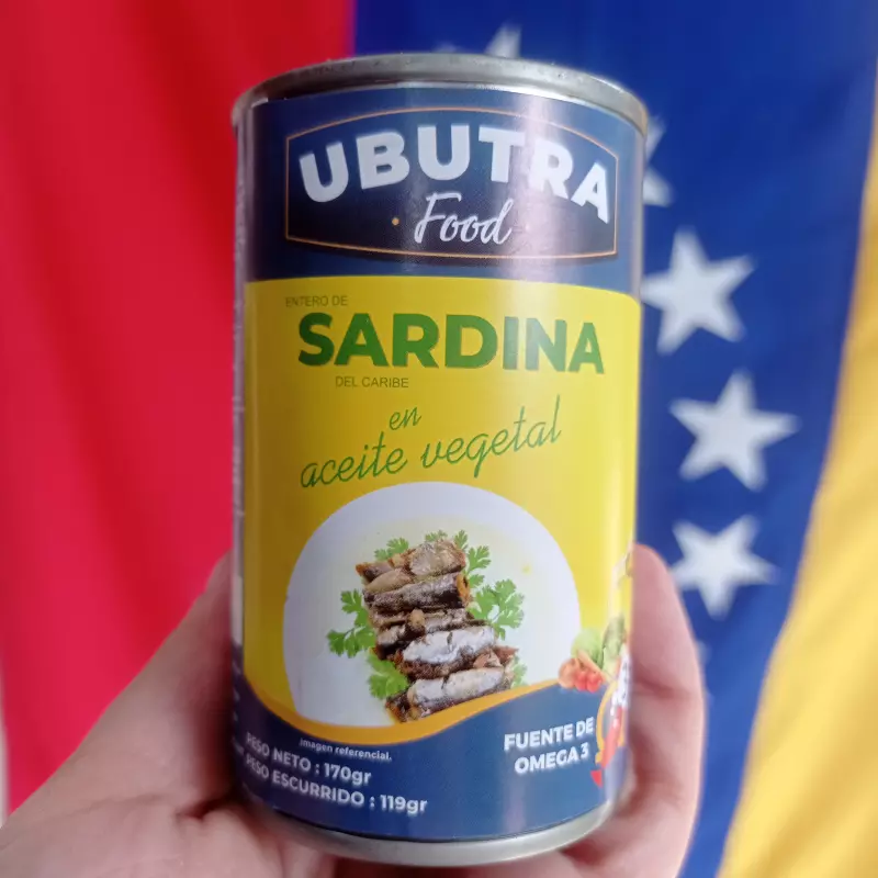Sardinas en aceite vegetal Ubutra
