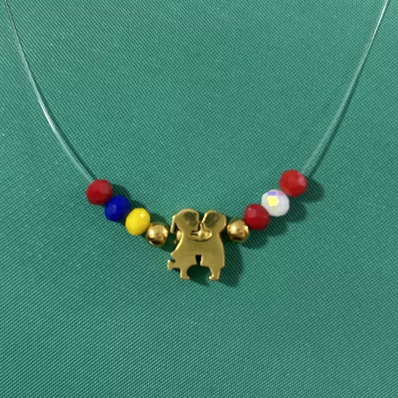Collar Venezuela Perú enamorados