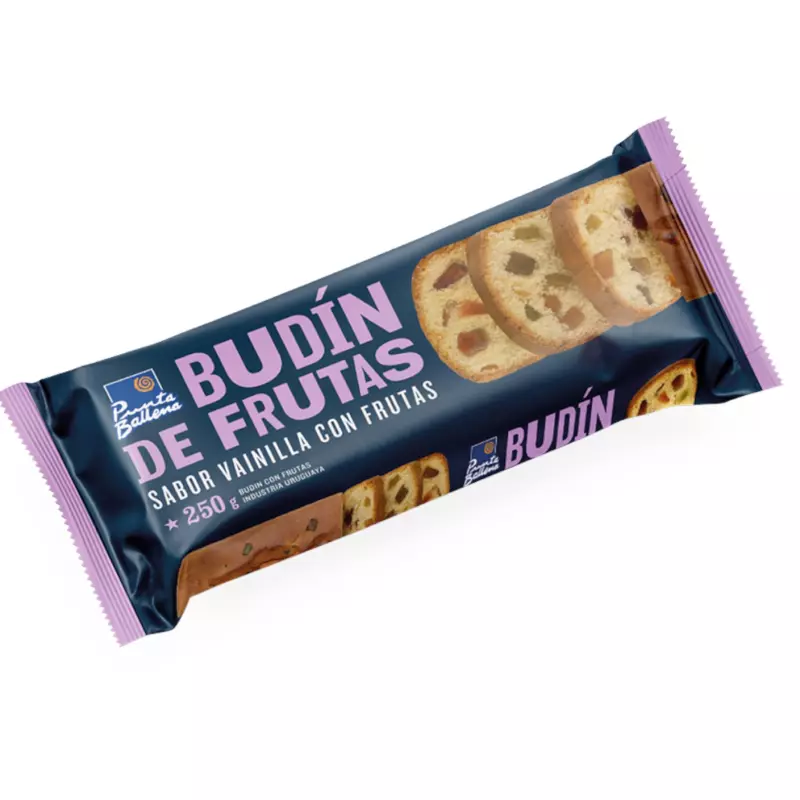 BUDIN PUNTA BALLENA FRUTAS X 250g