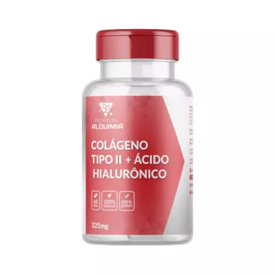 Colágeno tipo 2 + ácido hialurônico