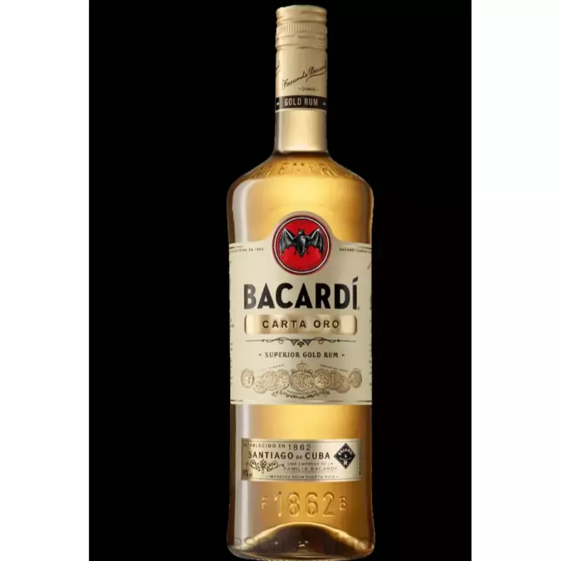 BACARDí CARTA ORO LITRO