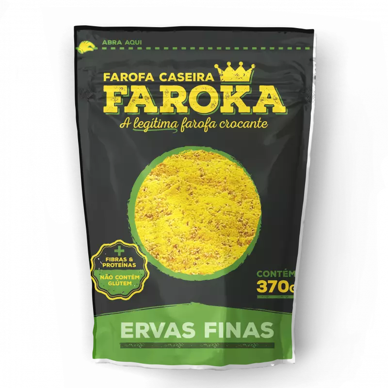 Faroka Farofa Caseira 370g