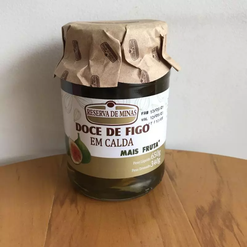Doce Figo em Calda 650gr
