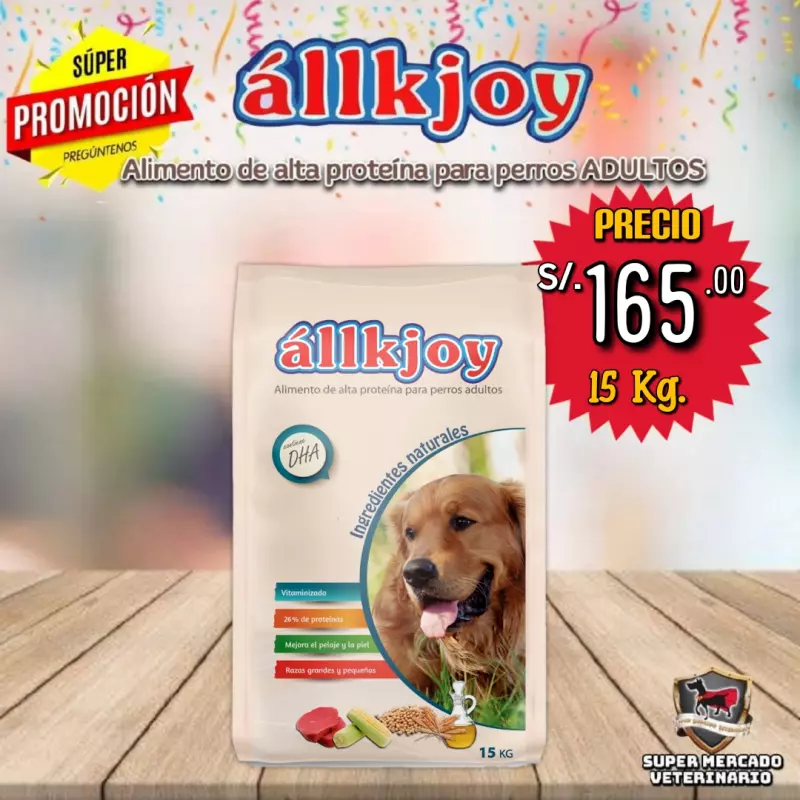 AllkJoy Adulto 15 KG