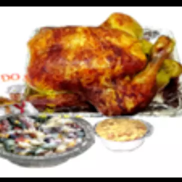 FRANGO ASSADO/ MACARRONESE MÉDIA