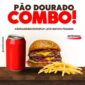 1XBURGUER BACONDUPLO ART+LATA+BATATA