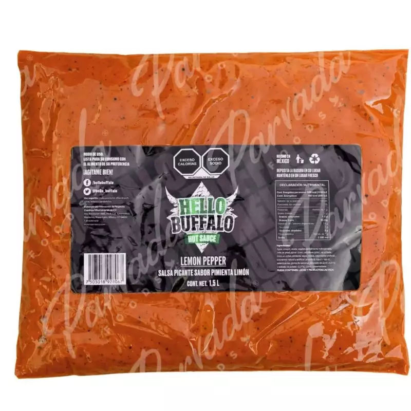 Pouch Hello Hot LEMON PEPPER 1.5 Kg