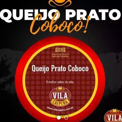Queijo Prato Cobocó Vila 600g