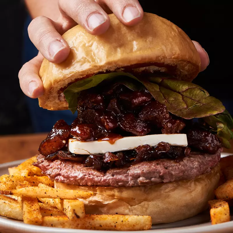 Burger de Chicharrón