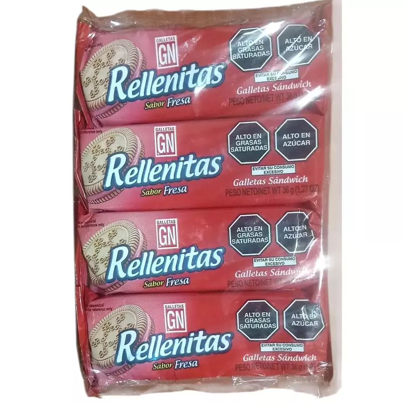 Rellenitas de fresa