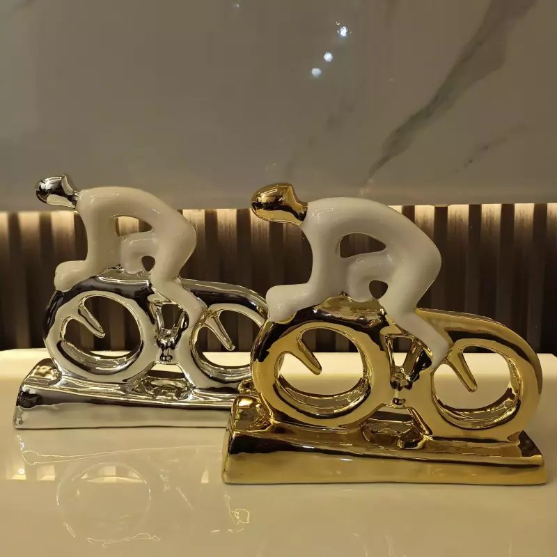 ADORNO CICLISTA 0709-5 DOR-PLAT