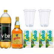 44 - COMBO WHITE HORSE 1L