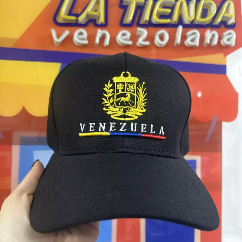 Gorra Venezuela escudo negra