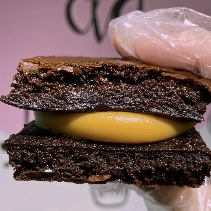 Brownie de doce de leite