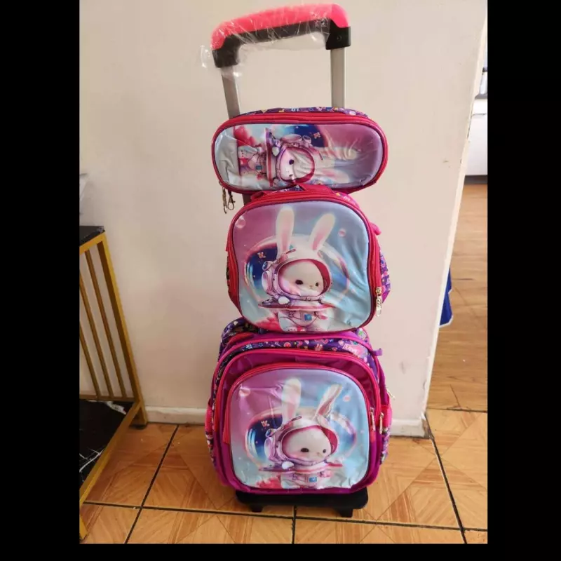 🌟MOCHILA CON RUEDA PACK DE 3🌟