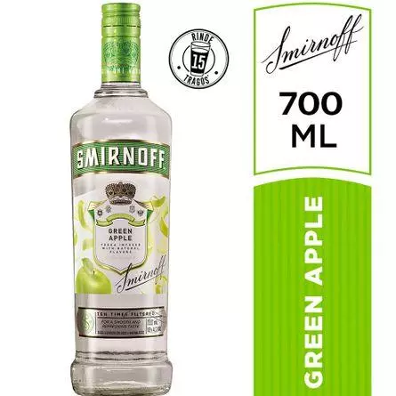 SMIRNOFF MANZANA 700 ML