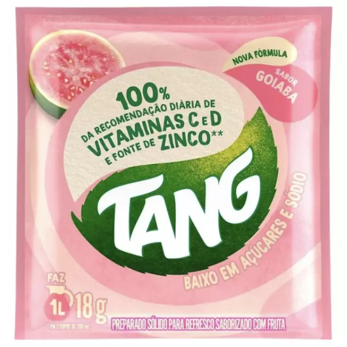 Suco em Pó Tang Laranja com Mamão