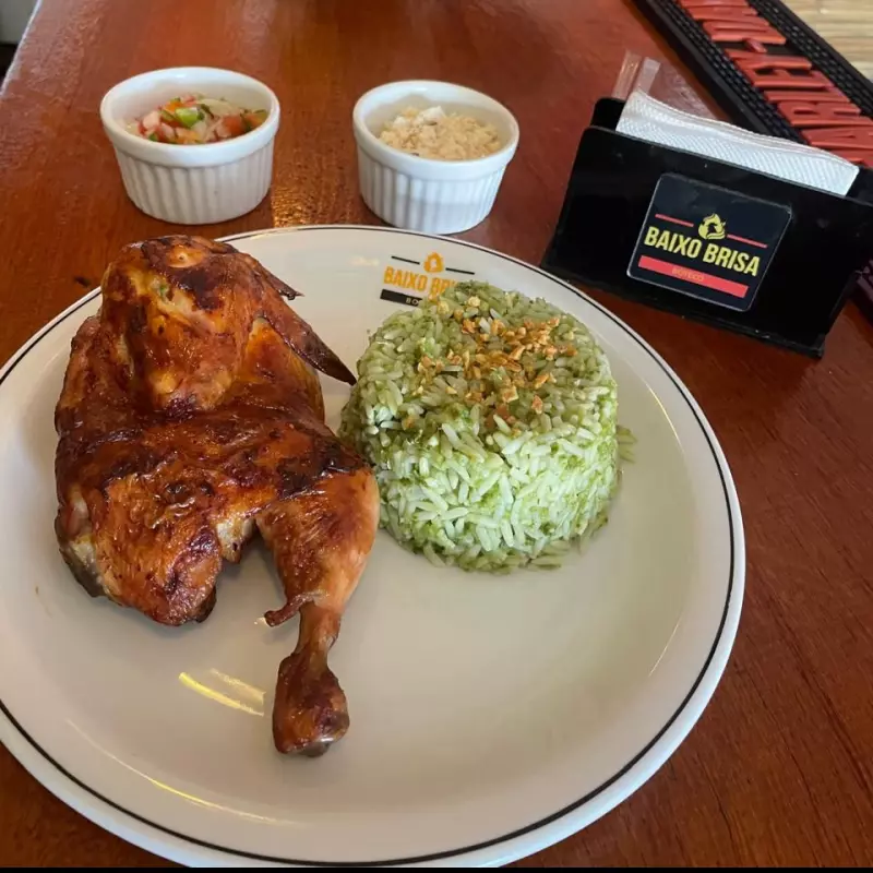 MEIO GALETO NA BRASA