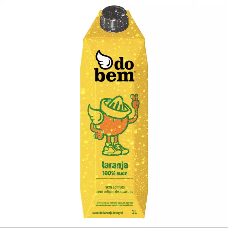 Do Bem Suco Sabor Laranja 1L