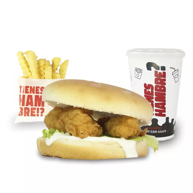 Combo Chicken Burger