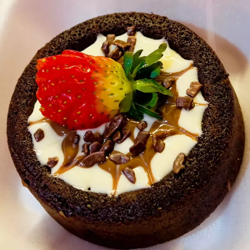 Torta brownie piscininha